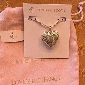 Brand new with tags Kendra Scott x LoveShackFancy locket